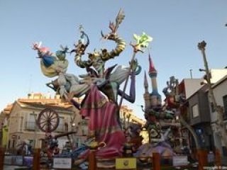 Front view of Falla in Denia