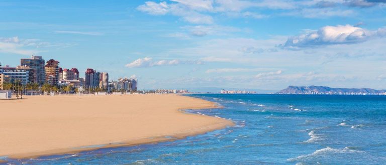 Foto de la playa de Gandía